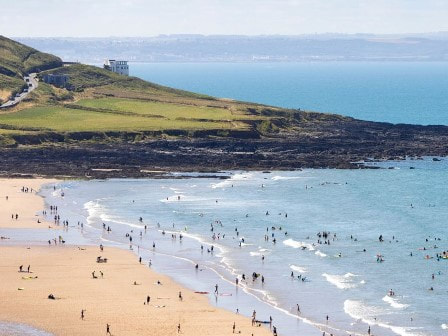 Beach near Ruda Holiday Park