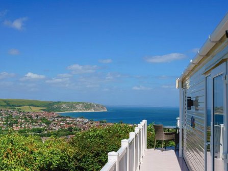 Views from Swanage Bay View Holiday Park