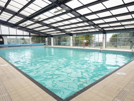 Swimming pool at Swanage Bay View Holiday Park