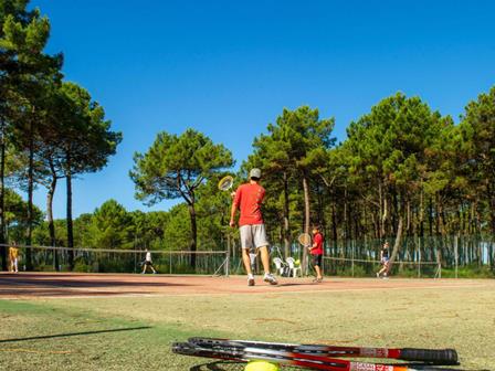 Tennis at Eurocamp Atlantic Club Montalivet