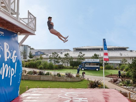 The Jump activity at Haven