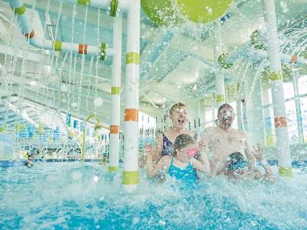 Haven Thornwick Bay camping and touring site swimming pool 