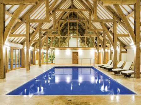 Swimming pool at Tydd St Giles in Norfolk