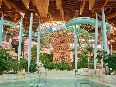 Center Parcs Les Villages Nature Paris swimming pool