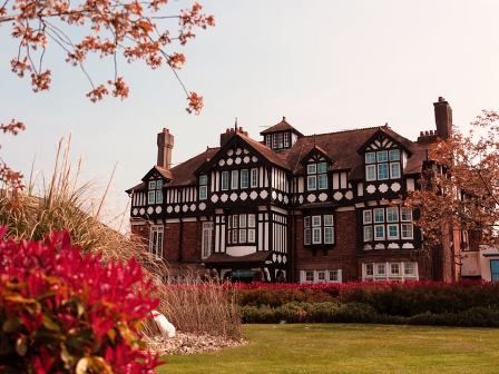 Exterior of Alvaston Hall Hotel