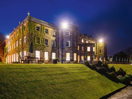 Warner Nidd Hall in Yorkshire from outside