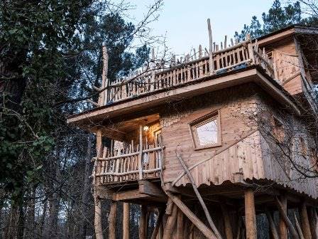 Center Parcs France treehouse