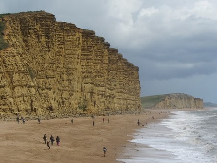 West Bay in Dorset