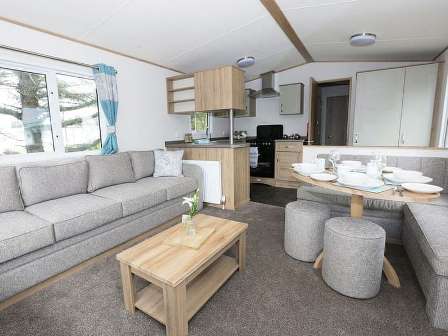 Caravan at Whitecliff Bay Holiday Park